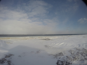 Photograph of Pinchard's Island, Newfoundland — January 8, 2018 at 8:00 AM