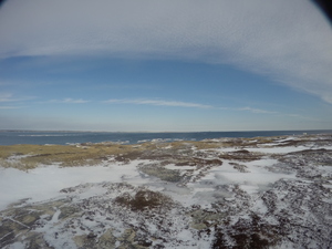 Photograph of Pinchard's Island, Newfoundland — January 28, 2018 at 7:59 AM