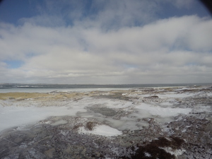 Photograph of Pinchard's Island, Newfoundland — February 9, 2018 at 7:59 AM